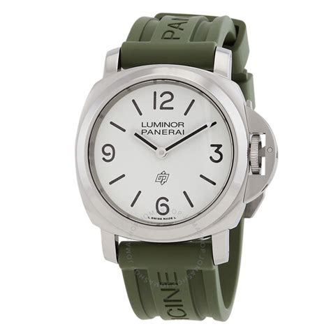 Panerai Luminor 44mm Base Logo Automatic White .